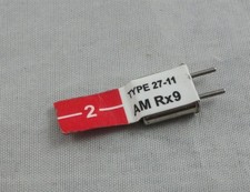 Futaba 27-11 27Mhz AM Universal Receiver Crystal 27.045Mhz Red US CH2 Channel 2