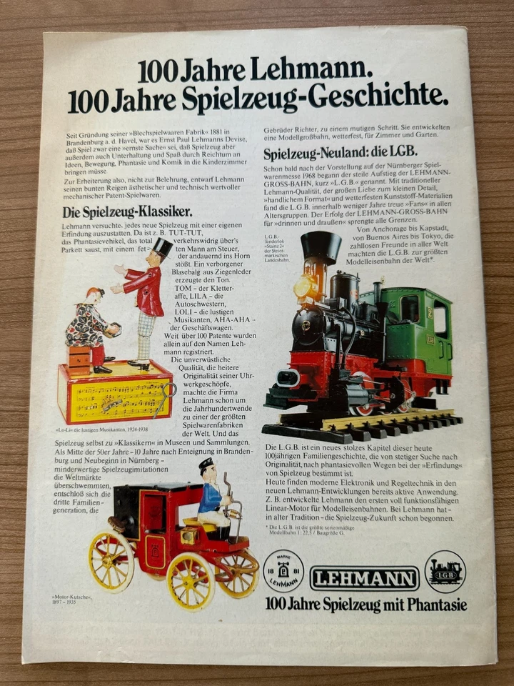 "Eisenbahn Illustrierte" Nr.12 Dezember 1981 Großbetrieb * Modellbahn - Bild 2 von 2