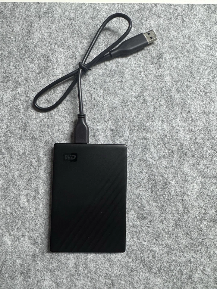 Western Digital My Passport 2 TB HDD, 2,5 Zoll Externe Festplatte - Schwarz