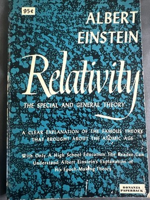 1961/Relativity, The Special and General Theory/Albert Einstein/VtgPB good