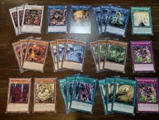 Yugioh Tenyi Deck Core Of 28 Cards - Vishuda, Mapura, Etc.