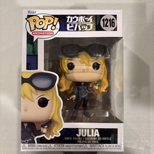 Julia #1216 - Cowboy Bebop Pop! Figura Vinilo Animación con Protector Suave