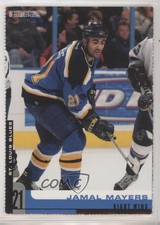2005-06 Wehrenberg Theatre St Louis Blues Team Issue Jamal Mayers #21 0t2