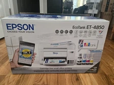 Epson EcoTank-4850 Special Edition All-in-One Printer w/Bonus Black Ink-New Open