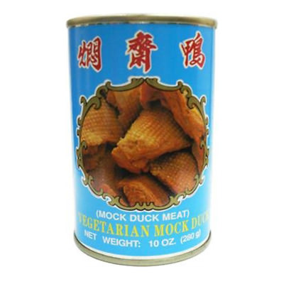 4 x 280g Ente Vegetarisch Fleischersatz Vegetarian Mock Duck der Marke Wu Chung