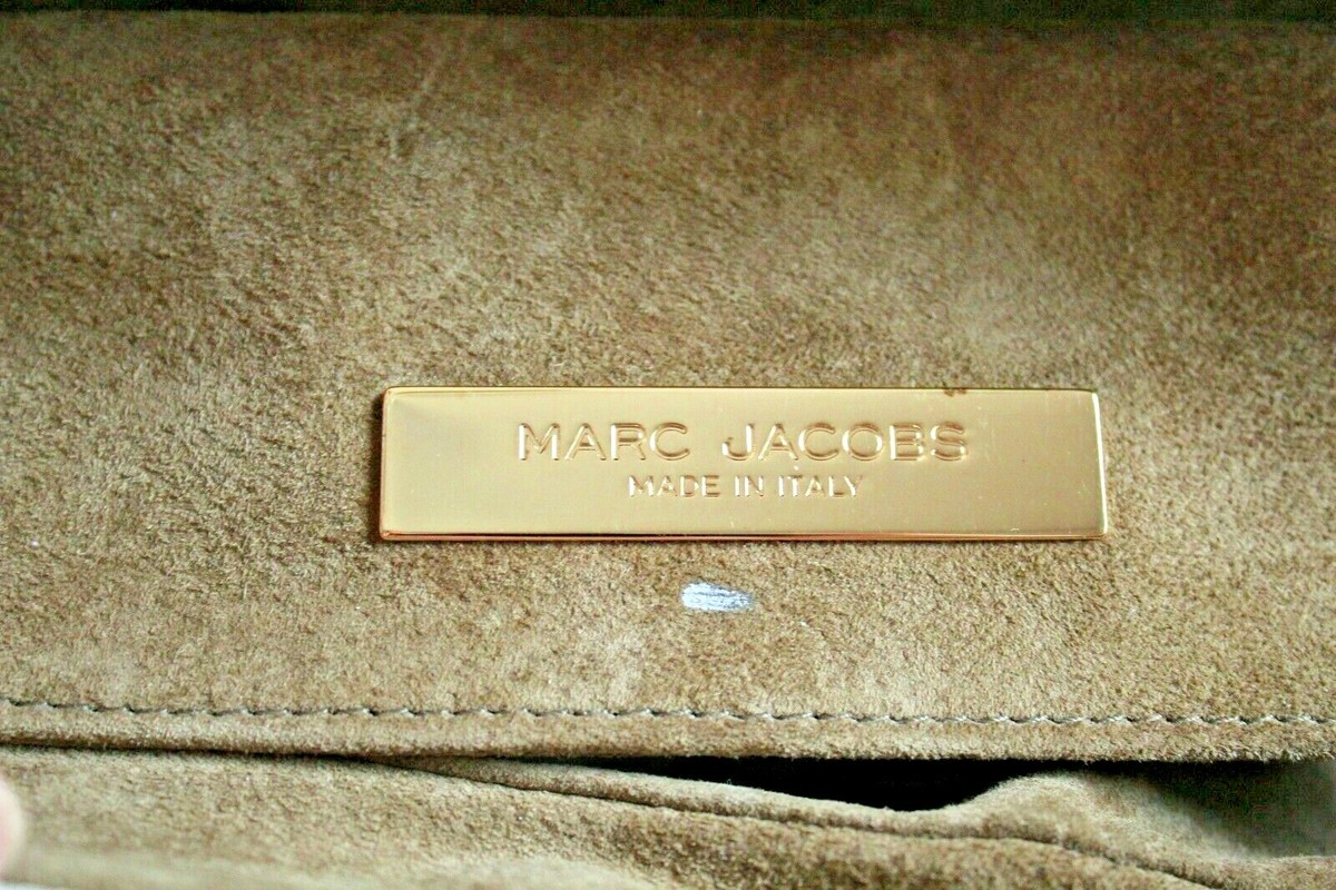 90sArchive MARC JACOBS MADE IN ITALY 美品 Vintage MARC JACOBS Venetia Calf Leather Satchel in Yogurt ~ MADE