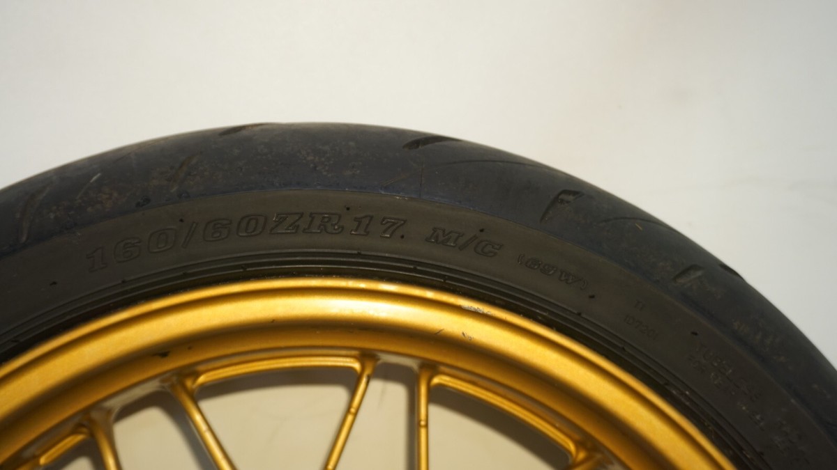 2022-2023 Kawasaki Z650RS Z650 Rear Back Wheel Rim Straight 2022-2023 Kawasaki Z650RS Z650 Rear Back Wheel Rim Straight