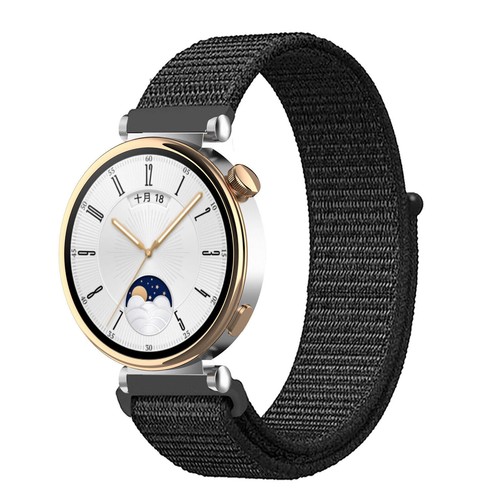 18mm Nylon Loop Armband Für Huawei Watch GT4 41mm Smartwatch Ersatz Uhrenarmband - Bild 24 von 53