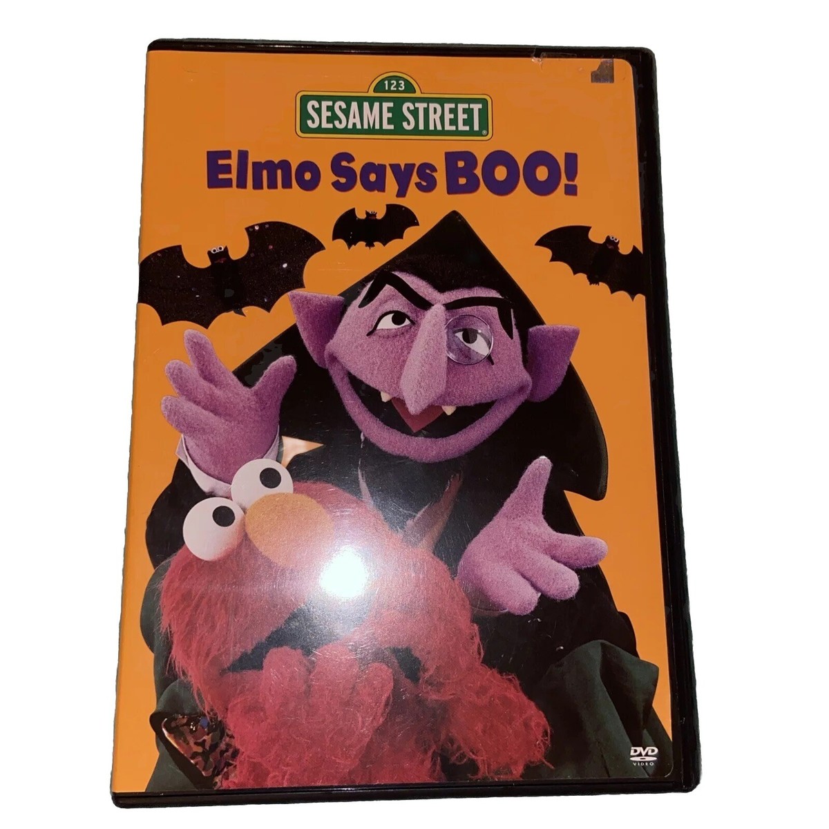Sesame Street Elmo Says Boo Dvd Children Halloween The Count