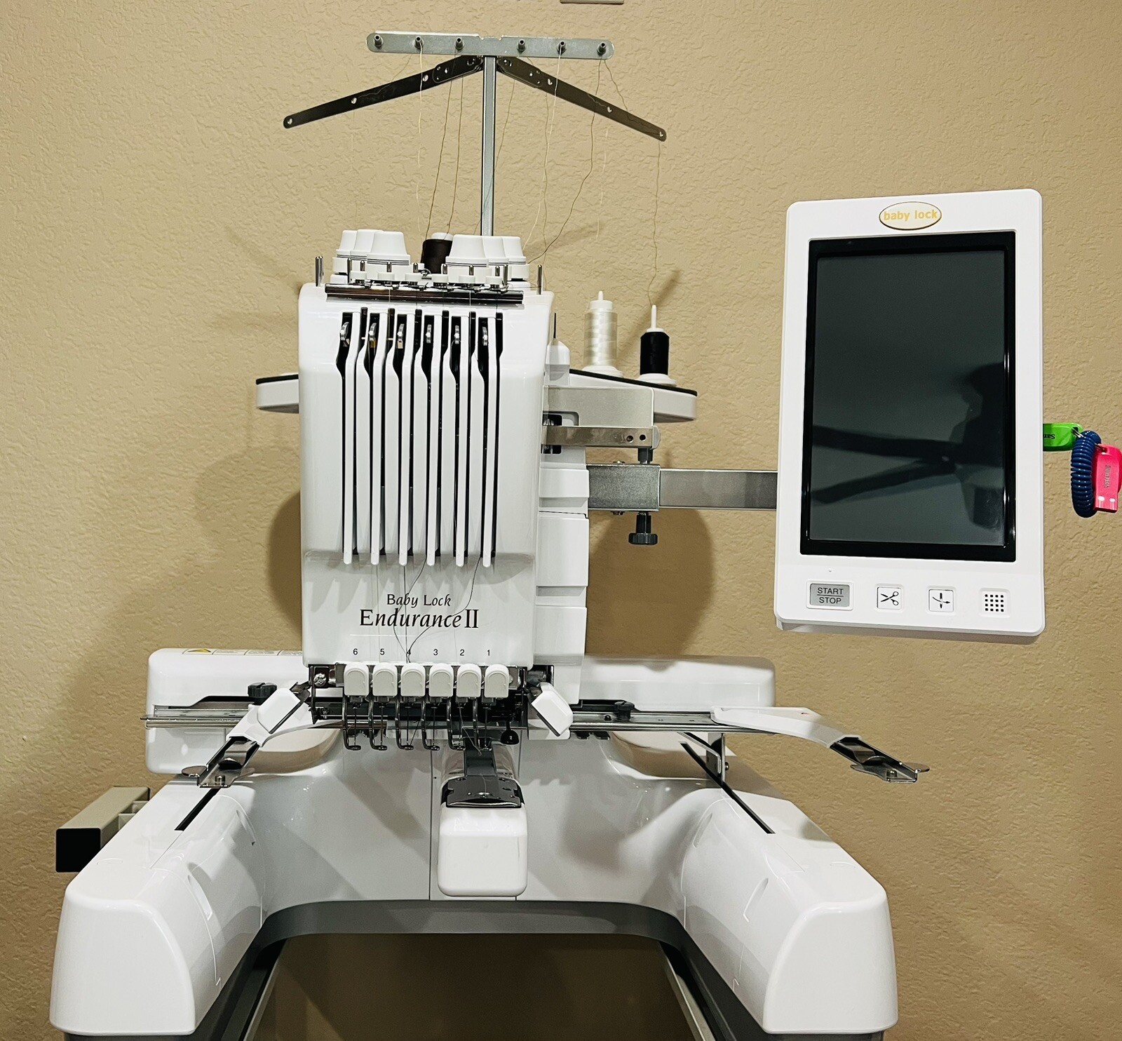 Baby Lock Endurance II Embroidery Machine 6 needles eBay