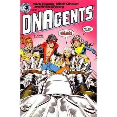 DNAgents #21 Eclipse comics 