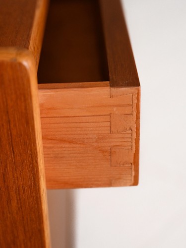 MidCentury Libreria vintage con vano contenitore, design vintage scandinavo, 60s - Imagen 8 de 13