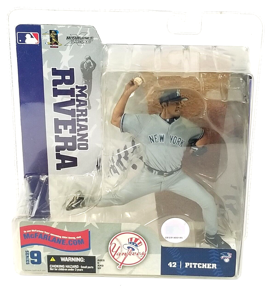 McFARLENE TOYS MLB NEW YORK Yankees Babe Ruth #3 マクファーレン