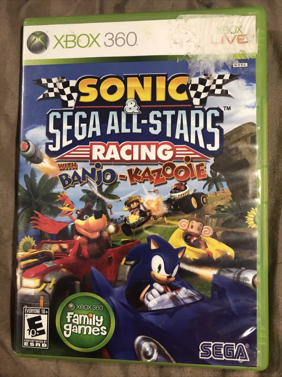  Sonic & SEGA All-Stars Racing - Xbox 360 : Sega of