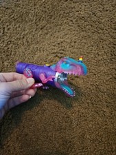 Big Time Toys Purple Dinosaur Flash Light Kids Glowing Light Up