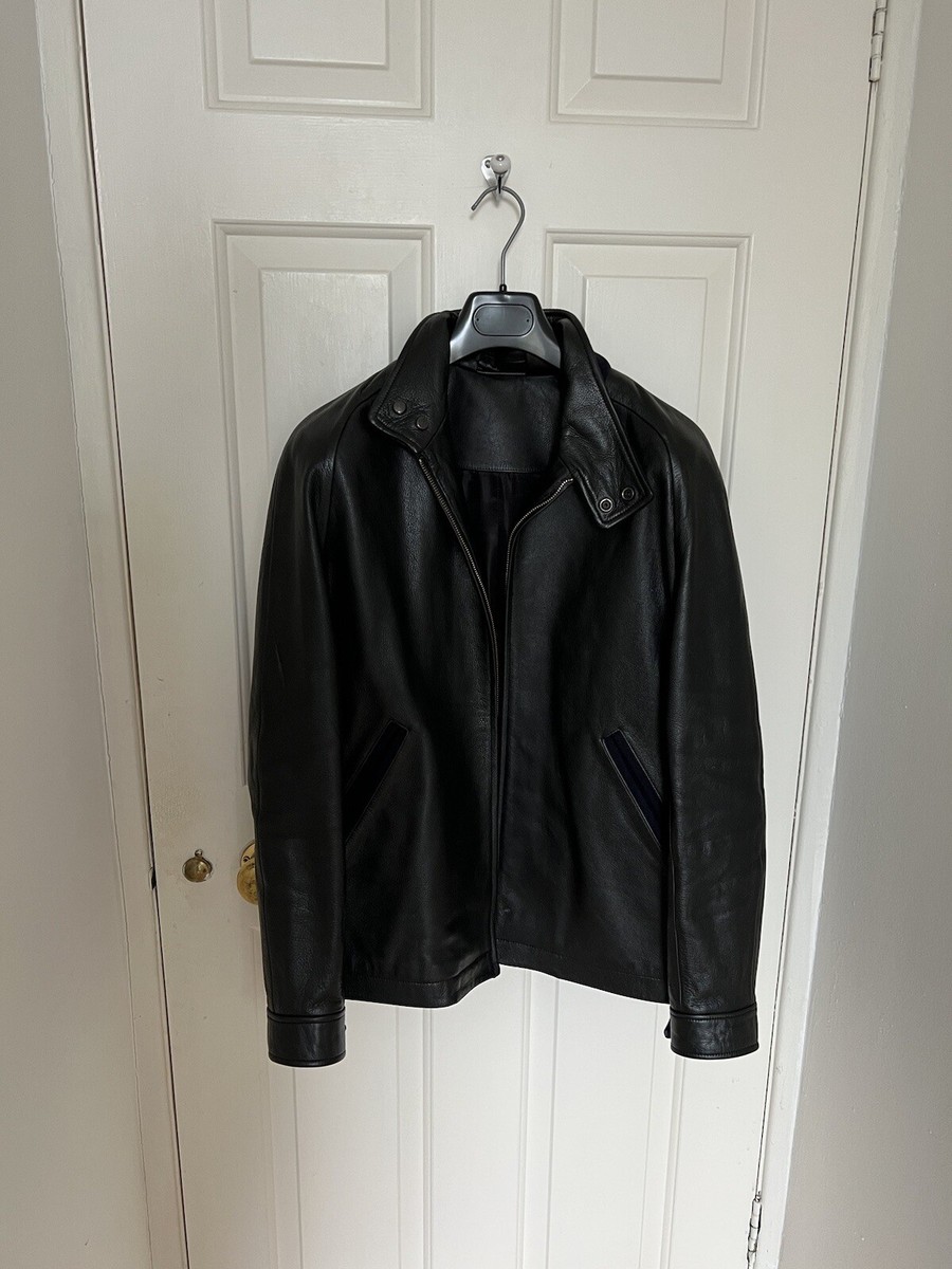 Acne Studios Leather Jacket Size 48 | eBay 