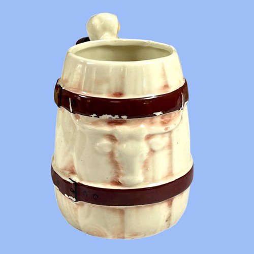 Vintage Hillbilly Longhorn Ceramic Mug Made in Occupied Japan Art Pottery 4.75" - Picture 4 of 5