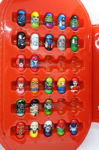 Mighty Beanz Lot of 25 Marvel! in case - Picture 2 of 6