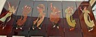 Passover Table Screen Beautiful 2-sided Wood Screen 29" x 13.5" vintage — photo 4