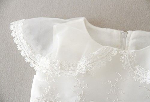 Taufkleid Mädchenkleid Festkleid Blumenmädchen BM23 - Bild 5 von 8