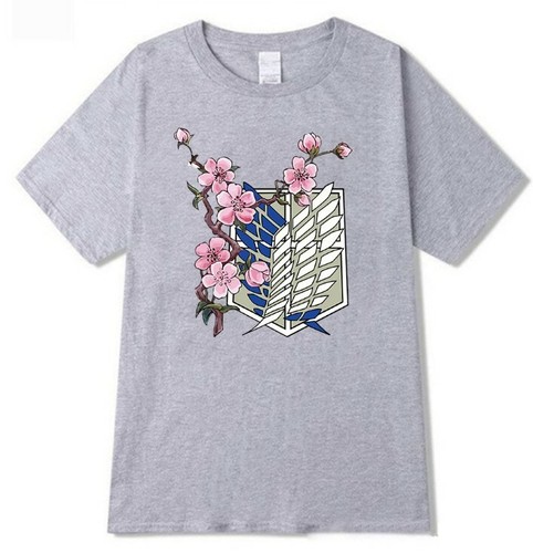 Modisches kurzes T-Shirt Attack On Titan japanischer Anime-Ärmel im neuen Stil Street - Bild 9 von 16