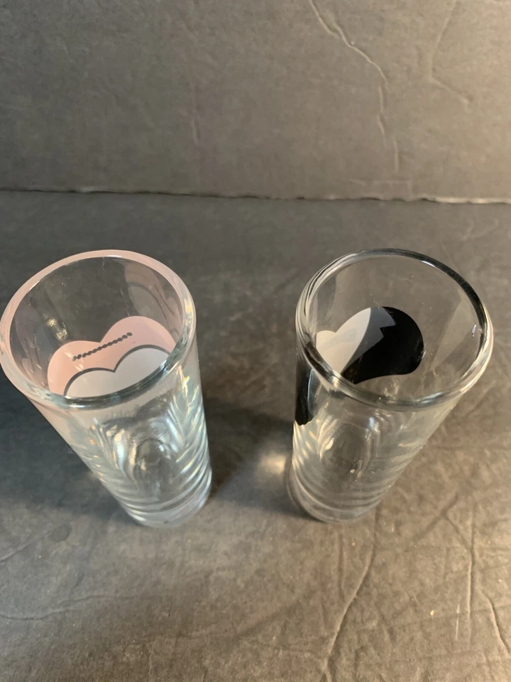 Juego de vasos de chupito para novia y novio despedida de soltera boda 4 oz Foto 4 de 4