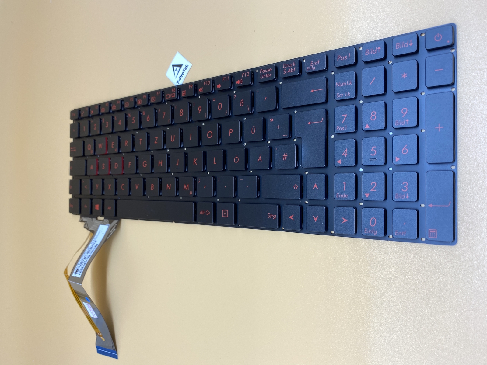 DE Tastatur Mit Beleuchtung Für Sony Vaio SVE171E13M - Keyboard Ersatz