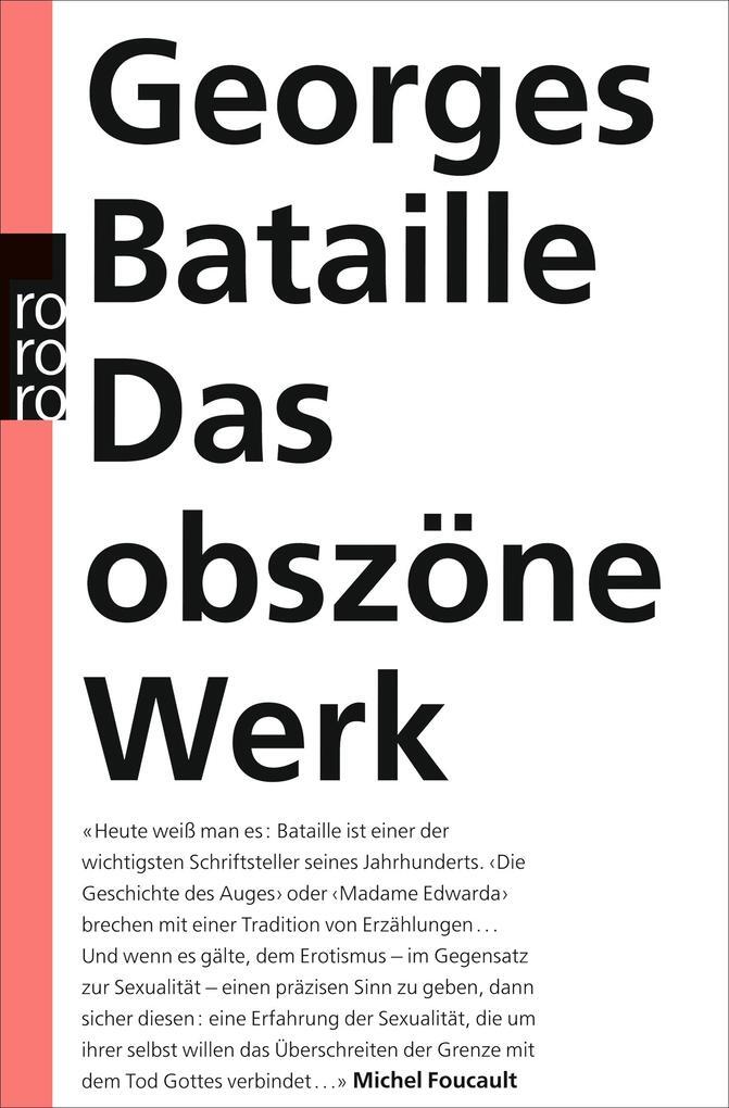 Thumbnail - Das Obszöne Werk | Georges Bataille | 1988 | Deutsch
