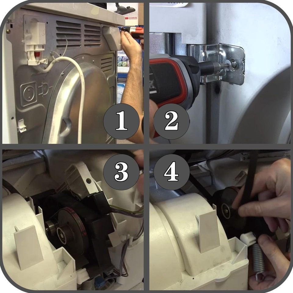 Dryer Drum Drive Belt Replace 491679 AP3679616 Fit for Bosch Nexxt 300/