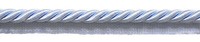 "Arktischer Himmelblauer 3/8\" Dekorativer Lip Cord First Frost [10 Yards]"
