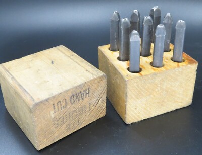 9-Piece Sun & Star Metal Stamp Punch Set - 1/8" (3mm) For Engraving Metal, Leather, Wood
