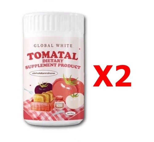 Global White Tomatal Tomato Drink Powder Supplement Anti-Aging Skincare Hair 50g - 第 13/40 張圖片