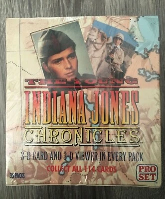  ProSet The Young Indiana Jones Chronicles 3-D 36 PK Collect All 114 Cards - Photo 1/3