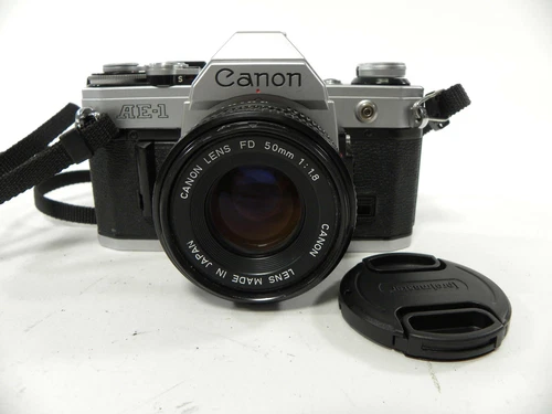 Canon AE-1 35mm SLR w/FD 50mm f1.8
