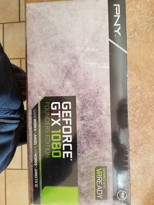 PNY GeForce GTX 1080 Founders Edition 8GB GDDR5 Graphics Card (VCGGTX10808PB)