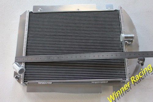 RADIADOR DE ALUMINIO apto CHEVY PICK UP/CAMIÓN 6 CILINDROS 1937-1938 HI-FLOW MT - Imagen 2 de 5