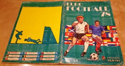 EUROFOOTBALL 78 COMPLETE SANDWICHES ALBUM GREAT 