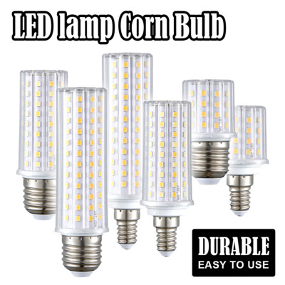 Led Bulb E27 E14 Corn Lamp 5W 9W 12W Light Three Color 220v 240v Smd2835 Chip