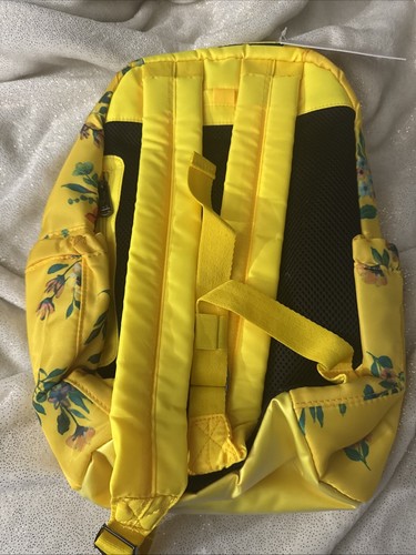 Lug Hopper Backpack Bouquet Yellow Medium Sized Travel Multi Pockets Organizer - Picture 3 of 4