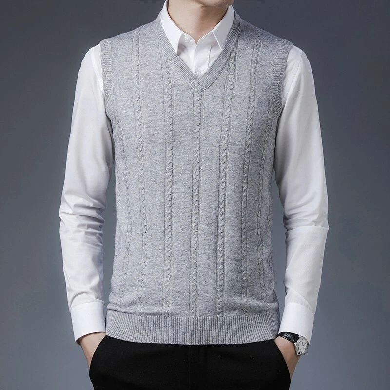 Business casual sweater vest cheap