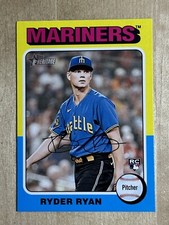 2024 Seattle Mariners ROOKIE Ryder Ryan Topps Heritage  ROOKIE CARD #326