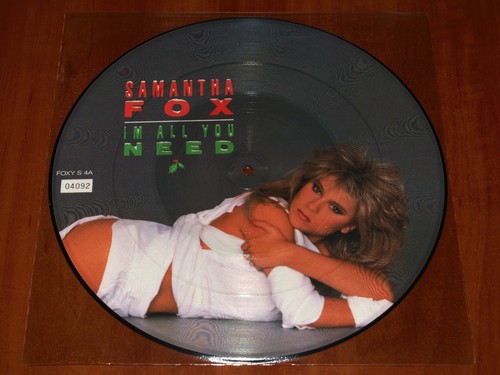 SAMANTHA FOX 7x 12' PICTURE DISC VINYL Lot SURRENDER / NOTHING / I ONLY / HOUSE - Picture 4 of 12