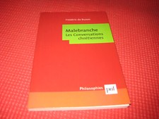 Frederic de BUZON: Malebranche, les conversations chrétiennes
