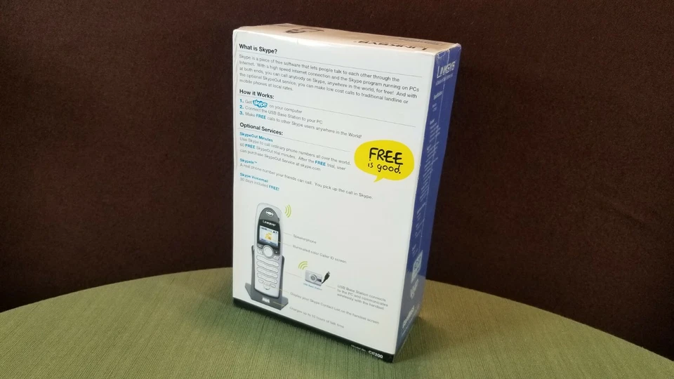 Linksys Skype Wireless Internet Telephone Kit CIT200 - Image 2 of 4