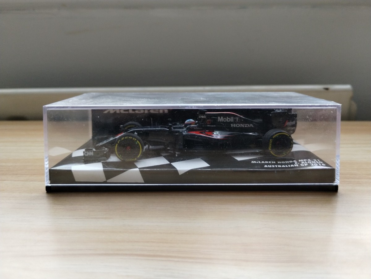 ミニカー McLaren Honda MP4-31 F. Alonso 2016 McLaren F1 MP4-31 #14 Fernando Alonso Chinese GP 2016 1:43