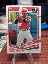 2023 Panini Donruss Elijah Green #150 Prospect Card