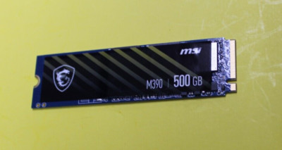 MSI SPATIUM SERIES M390 NVME M.2 500GB SOLID STATE DRIVE SSD