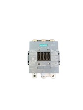 Siemens 3Rt10556af36 Iec Magnetic Contactor, 3 Poles, 110 To 127 V Ac/Dc, 150