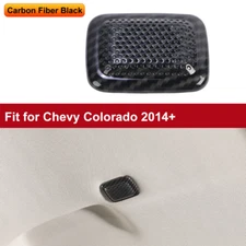 Roof Microphone Cover Trim Interior For Chevrolet Colorado 2014-22 Carbon Fiber 