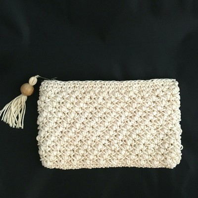 macrame coin purse